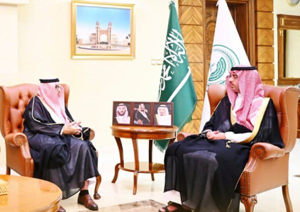 استقبال صاحب السمو الأمير سعود بن جلوي لجمعية منارات